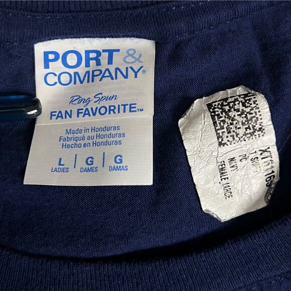 Just a Girl Who Loves Anime and Sketching Graphic T-Shirt – Navy Blue Size Large - Picture 5 of 9